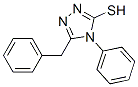 5-Benzyl-4-phenyl-4H-1,2,4-triazole-3-thiolStructure,22478-90-6Structure 5-Benzyl-4-phenyl-4H-1,2,4-triazole-3-thiol Structure,22478-90-6Structure