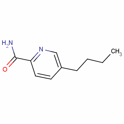 5-丁基-2-吡啶羧酰胺結(jié)構(gòu)式_22632-06-0結(jié)構(gòu)式