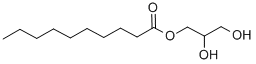 Decanoic acid 2,3-dihydroxypropyl esterStructure,2277-23-8Structure Decanoic acid 2,3-dihydroxypropyl ester Structure,2277-23-8Structure