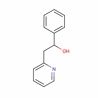 a-苯基-2-吡啶乙醇結(jié)構(gòu)式_2294-74-8結(jié)構(gòu)式