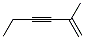 2-甲基-1-己烯-3-炔結(jié)構(gòu)式_23056-94-2結(jié)構(gòu)式