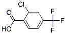 2-Chloro-4-trifluoromethylbenzoic acid Structure,23228-45-7Structure