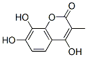 Coumarin, 4,7,8-trihydroxy-3-methyl-(7ci,8ci) Structure,23296-96-0Structure