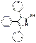 1,4,5-Triphenyl-1h-imidazole-2-thiolStructure,2349-59-9Structure 1,4,5-Triphenyl-1h-imidazole-2-thiol Structure,2349-59-9Structure