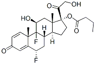 6a,9-Difluoro-11b,17,21-trihydroxypregna-1,4-diene-3,20-dione 17-butyrateStructure,23640-96-2Structure 6a,9-Difluoro-11b,17,21-trihydroxypregna-1,4-diene-3,20-dione 17-butyrate Structure,23640-96-2Structure