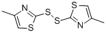 2,2-Dithiobis(4-methylthiazole)Structure,23826-98-4Structure 2,2-Dithiobis(4-methylthiazole) Structure,23826-98-4Structure