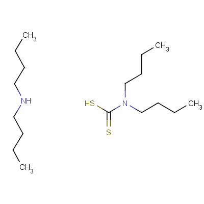 N-butylbutan-1-amine (dibutylamino)methanedithioic acid saltStructure,2391-80-2Structure N-butylbutan-1-amine (dibutylamino)methanedithioic acid salt Structure,2391-80-2Structure