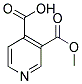 3,4-Pyridinedicarboxylic acid, 3-methyl esterStructure,24202-79-7Structure 3,4-Pyridinedicarboxylic acid, 3-methyl ester Structure,24202-79-7Structure
