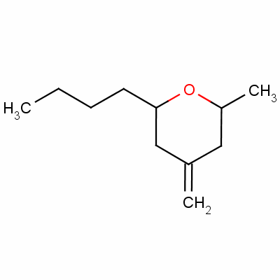 2H-pyran, 2-butyltetrahydro-6-methyl-4-methylene-Structure,24237-02-3Structure 2H-pyran, 2-butyltetrahydro-6-methyl-4-methylene- Structure,24237-02-3Structure