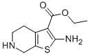 2-氨基-4,5,6,7-四氫噻吩并[2,3-C]吡啶-3-羧酸乙酯結(jié)構(gòu)式_24237-44-3結(jié)構(gòu)式