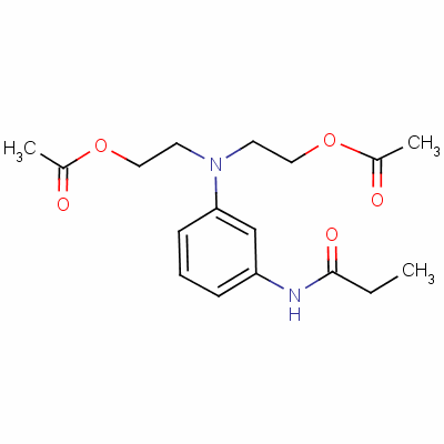 3-(Propionamido)anilinodiethyl diacetateStructure,24311-37-3Structure 3-(Propionamido)anilinodiethyl diacetate Structure,24311-37-3Structure