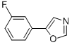 5-(3-氟苯基)噁唑結(jié)構(gòu)式_243455-58-5結(jié)構(gòu)式
