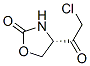2-Oxazolidinone,4-(chloroacetyl)-,(4s)- (9ci)Structure,244793-72-4Structure 2-Oxazolidinone,4-(chloroacetyl)-,(4s)- (9ci) Structure,244793-72-4Structure