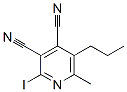 3,4-Pyridinedicarbonitrile,2-iodo-6-methyl-5-propyl-Structure,245079-24-7Structure 3,4-Pyridinedicarbonitrile,2-iodo-6-methyl-5-propyl- Structure,245079-24-7Structure