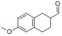 6-Methoxy-1,2,3,4-tetrahydro-naphthalene-2-carbaldehyde Structure,2472-02-8Structure