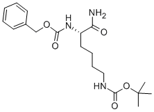 Z-lys(boc)-nh2結(jié)構(gòu)式_24828-95-3結(jié)構(gòu)式