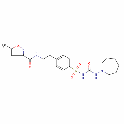 GlisoxepideStructure,25046-79-1Structure Glisoxepide Structure,25046-79-1Structure