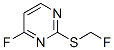 (9CI)-4-氟-2-[(氟甲基)硫代]-嘧啶結(jié)構(gòu)式_250690-60-9結(jié)構(gòu)式