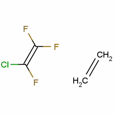 Ethene, chlorotrifluoro-, polymer with etheneStructure,25101-45-5Structure Ethene, chlorotrifluoro-, polymer with ethene Structure,25101-45-5Structure