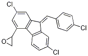 (E,z)-9-(4-chlorophenyl)methylene-5-oxiranyl-2,7-dichlorofluoreneStructure,252990-29-7Structure (E,z)-9-(4-chlorophenyl)methylene-5-oxiranyl-2,7-dichlorofluorene Structure,252990-29-7Structure