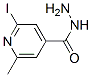 4-Pyridinecarboxylicacid,2-iodo-6-methyl-,hydrazide(9ci)Structure,25462-94-6Structure 4-Pyridinecarboxylicacid,2-iodo-6-methyl-,hydrazide(9ci) Structure,25462-94-6Structure