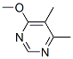 (8CI)-4-甲氧基-5,6-二甲基嘧啶結(jié)構(gòu)式_25589-19-9結(jié)構(gòu)式