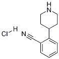 2-(哌啶-4-基)苯甲腈鹽酸鹽結(jié)構(gòu)式_256951-73-2結(jié)構(gòu)式
