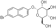6-Bromo-2-naphthyl α-d-glucopyranoside Structure,25696-57-5Structure