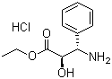 (2R,3s)-3-苯基異絲氨酸乙酯鹽酸鹽結(jié)構(gòu)式_257947-33-4結(jié)構(gòu)式