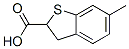 6-Methyl-2,3-dihydro-1-benzothiophene-2-carboxylicacidStructure,26018-71-3Structure 6-Methyl-2,3-dihydro-1-benzothiophene-2-carboxylicacid Structure,26018-71-3Structure