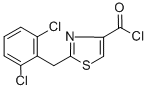 2-(2,6-二氯芐基)-1,3-噻唑-4-羰酰氯結(jié)構(gòu)式_263157-86-4結(jié)構(gòu)式