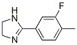 1H-imidazole, 2-(3-fluoro-4-methylphenyl)-4,5-dihydro-Structure,266317-43-5Structure 1H-imidazole, 2-(3-fluoro-4-methylphenyl)-4,5-dihydro- Structure,266317-43-5Structure