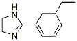 1H-imidazole, 2-(3-ethylphenyl)-4,5-dihydro-Structure,266317-44-6Structure 1H-imidazole, 2-(3-ethylphenyl)-4,5-dihydro- Structure,266317-44-6Structure