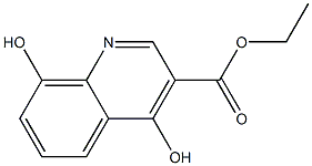 4,8-Dihydroxy-3-quinolinecarboxylic acid ethyl esterStructure,27333-37-5Structure 4,8-Dihydroxy-3-quinolinecarboxylic acid ethyl ester Structure,27333-37-5Structure