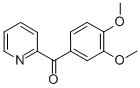 (3,4-Dimethoxyphenyl)(pyridin-2-yl)methanoneStructure,27693-42-1Structure (3,4-Dimethoxyphenyl)(pyridin-2-yl)methanone Structure,27693-42-1Structure