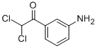 Ethanone, 1-(3-aminophenyl)-2,2-dichloro-(9ci)Structure,27700-45-4Structure Ethanone, 1-(3-aminophenyl)-2,2-dichloro-(9ci) Structure,27700-45-4Structure