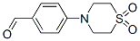 4-(1,1-Dioxothiomorpholino)benzaldehydeStructure,27913-96-8Structure 4-(1,1-Dioxothiomorpholino)benzaldehyde Structure,27913-96-8Structure