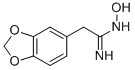 1,3-Benzodioxole-5-ethanimidamide, n-hydroxy-Structure,280110-82-9Structure 1,3-Benzodioxole-5-ethanimidamide, n-hydroxy- Structure,280110-82-9Structure
