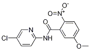 Benzamide, n-(5-chloro-2-pyridinyl)-5-methoxy-2-nitro-Structure,280773-16-2Structure Benzamide, n-(5-chloro-2-pyridinyl)-5-methoxy-2-nitro- Structure,280773-16-2Structure