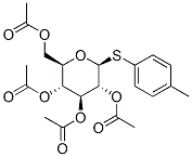 2,3,4,6-四鄰乙?；?1-硫代-b-甲基葡萄糖甙-4-甲基苯酯結(jié)構(gòu)式_28244-94-2結(jié)構(gòu)式