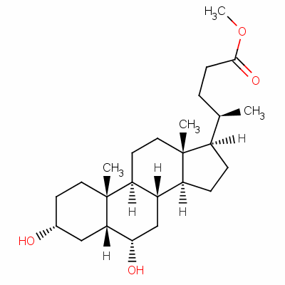 豬去氧膽酸甲酯結(jié)構(gòu)式_2868-48-6結(jié)構(gòu)式