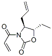2-Oxazolidinone,5-ethyl-3-(1-oxo-2-propenyl)-4-(2-propenyl )-,(4s,5s)-(9ci)Structure,287184-98-9Structure 2-Oxazolidinone,5-ethyl-3-(1-oxo-2-propenyl)-4-(2-propenyl )-,(4s,5s)-(9ci) Structure,287184-98-9Structure