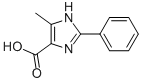 5-Methyl-2-phenyl-1h-imidazole-4-carboxylicacidStructure,28824-94-4Structure 5-Methyl-2-phenyl-1h-imidazole-4-carboxylicacid Structure,28824-94-4Structure