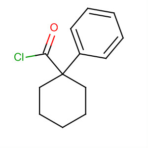 1-苯基環(huán)己烷羰酰氯結(jié)構(gòu)式_2890-42-8結(jié)構(gòu)式