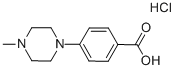 4-(4-Methylpiperazin-1-yl)benzoic acidhydrochlorideStructure,289044-60-6Structure 4-(4-Methylpiperazin-1-yl)benzoic acidhydrochloride Structure,289044-60-6Structure