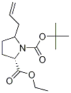 (2S)-1-tert-butyl 2-ethyl 5-allylpyrrolidine-1,2-dicarboxylateStructure,291517-55-0Structure (2S)-1-tert-butyl 2-ethyl 5-allylpyrrolidine-1,2-dicarboxylate Structure,291517-55-0Structure