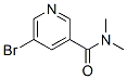 3-Pyridinecarboxamide, 5-bromo-N,N-dimethyl-Structure,292170-96-8Structure 3-Pyridinecarboxamide, 5-bromo-N,N-dimethyl- Structure,292170-96-8Structure