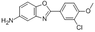2-(3-Chloro-4-methoxy-phenyl )-benzooxazol -5-ylamineStructure,293737-87-8Structure 2-(3-Chloro-4-methoxy-phenyl )-benzooxazol -5-ylamine Structure,293737-87-8Structure