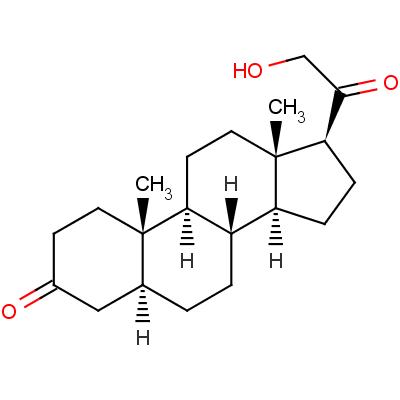 5A-pregnan-21-ol-3,20-dioneStructure,298-36-2Structure 5A-pregnan-21-ol-3,20-dione Structure,298-36-2Structure