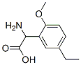 Benzeneacetic acid, alpha-amino-5-ethyl-2-methoxy-(9ci)Structure,299165-00-7Structure Benzeneacetic acid, alpha-amino-5-ethyl-2-methoxy-(9ci) Structure,299165-00-7Structure